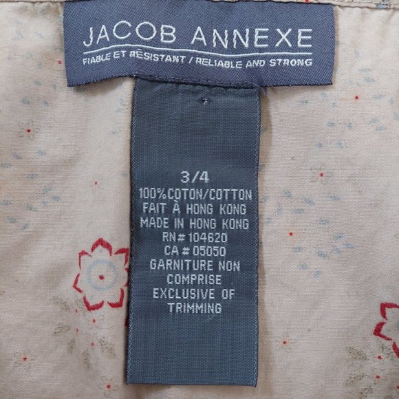 Jacob Annexe Chic Wild Floral Prairie Cotton French Style Skirt, Size 3/4 - Picture 4 of 5